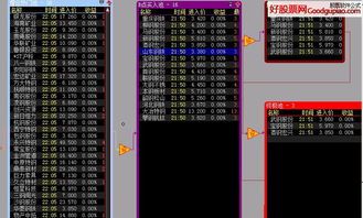 大智慧板块流入股池