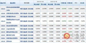 分级基金b的收益率